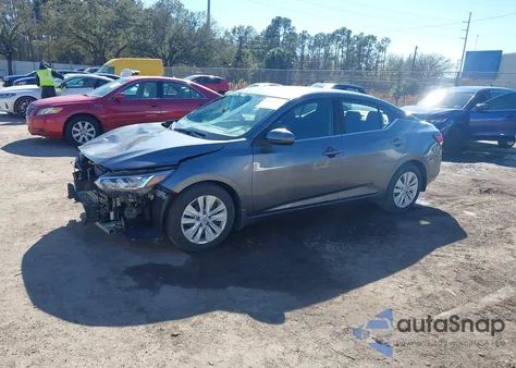 2021 Nissan Sentra S Xtronic Cvt z USA, uszkodzony, nr VIN 3N1AB8BV1MY304247